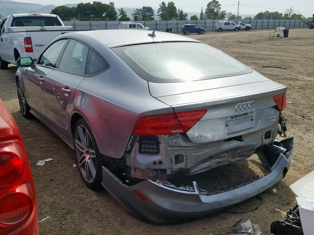 WAU2GAFCXEN126983 - 2014 AUDI A7 PRESTIG GRAY photo 3