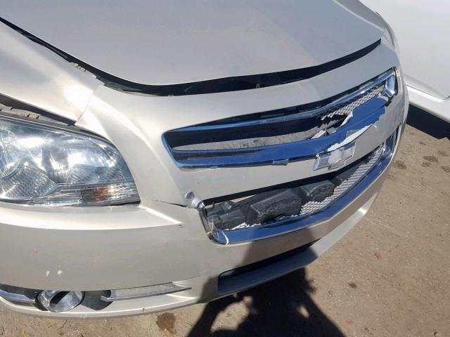 1G1ZK57709F161609 - 2009 CHEVROLET MALIBU LTZ 金色 照片 9