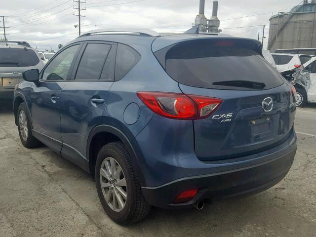 JM3KE4BY6G0919748 - 2016 MAZDA CX-5 SPORT BLUE photo 3