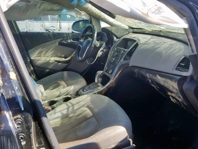 1G4PP5SK5C4154329 - 2012 BUICK VERANO BLACK photo 5