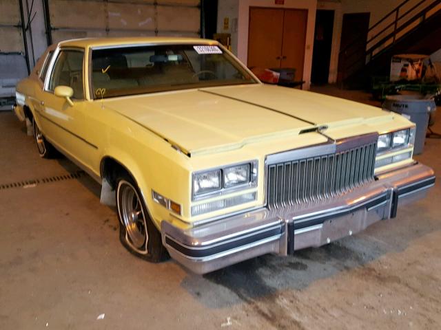 4Z37K7H487836 - 1978 BUICK RIVIERA YELLOW photo 1