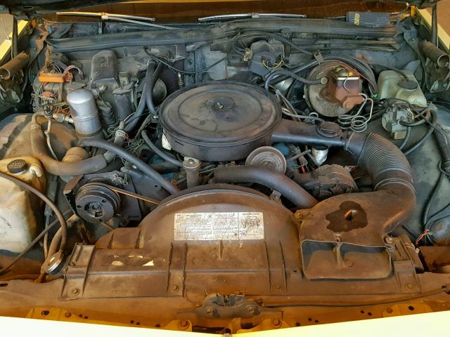 4Z37K7H487836 - 1978 BUICK RIVIERA YELLOW photo 7