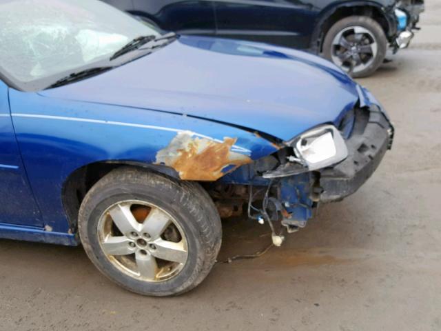 1G1JH12F147158230 - 2004 CHEVROLET CAVALIER L BLUE photo 9