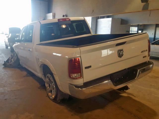 1C6RR7NG2JS315777 - 2018 RAM 1500 LARAM WHITE photo 3