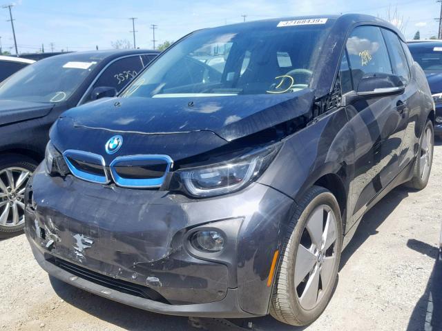 WBY1Z4C52FV501765 - 2015 BMW I3 REX BLACK photo 2