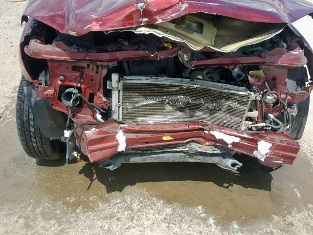 2CNDL63F486056582 - 2008 CHEVROLET EQUINOX LT MAROON photo 9