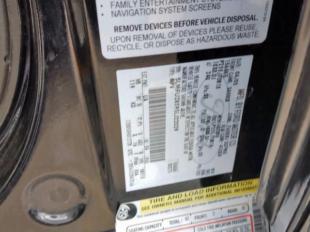 5LMFU28595LJ22039 - 2005 LINCOLN NAVIGATOR Noir photo 10