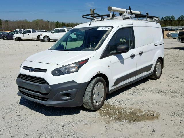 NM0LS7E76E1172862 - 2014 FORD TRANSIT CO WHITE photo 2