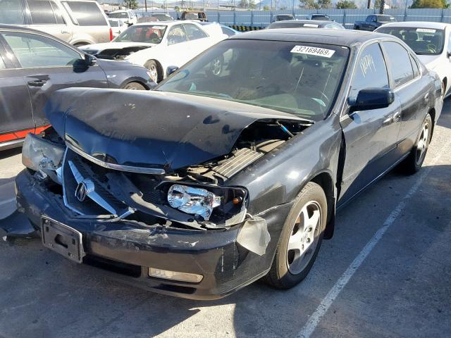 19UUA56623A030558 - 2003 ACURA 3.2TL BLACK photo 2