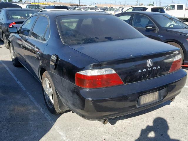 19UUA56623A030558 - 2003 ACURA 3.2TL BLACK photo 3