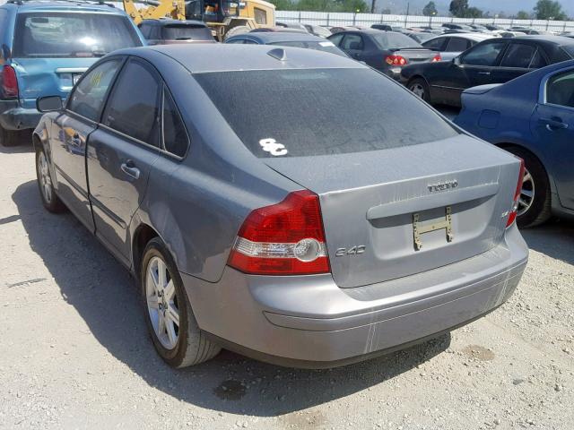 YV1MS390462171633 - 2006 VOLVO S40 2.4I GRAY photo 3