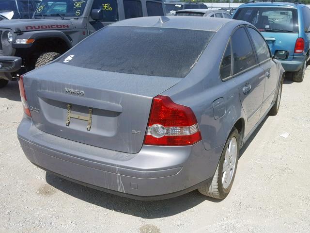 YV1MS390462171633 - 2006 VOLVO S40 2.4I GRAY photo 4