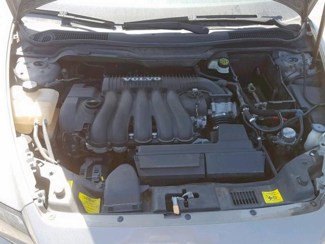 YV1MS390462171633 - 2006 VOLVO S40 2.4I GRAY photo 7