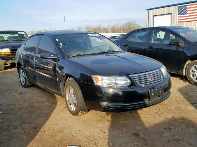 1G8AJ55FX6Z203990 - 2006 SATURN ION LEVEL BLACK photo 1
