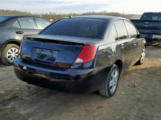 1G8AJ55FX6Z203990 - 2006 SATURN ION LEVEL BLACK photo 4