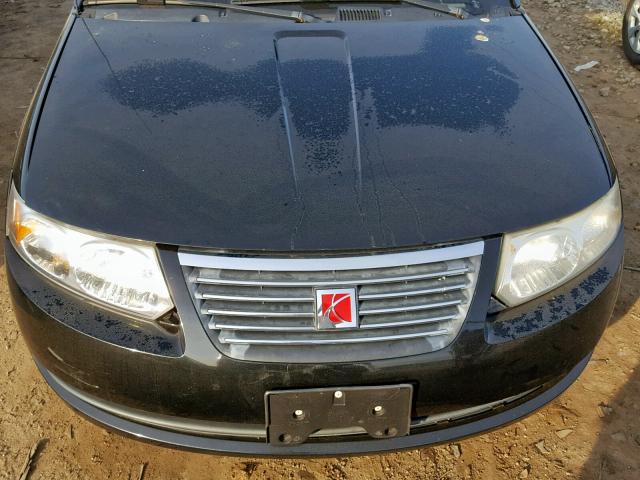 1G8AJ55FX6Z203990 - 2006 SATURN ION LEVEL BLACK photo 7