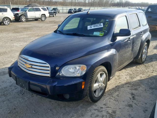 3GNBABFW7BS558136 - 2011 CHEVROLET HHR LT BLUE photo 2