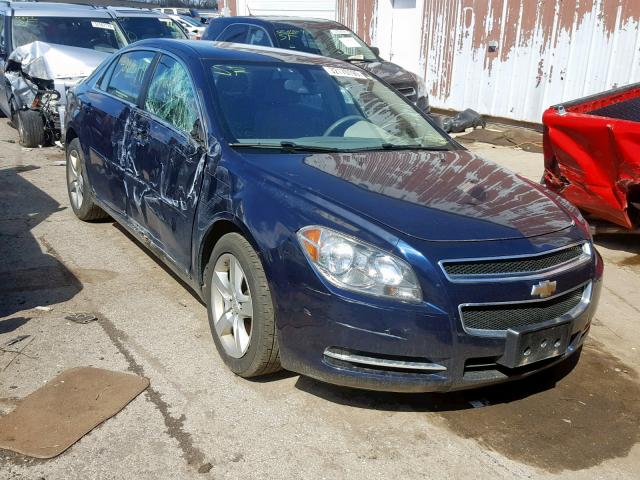 1G1ZG57B19F131058 - 2009 CHEVROLET MALIBU LS BLUE photo 1