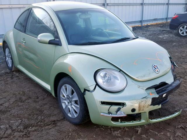 3VWPW31C99M513049 - 2009 VOLKSWAGEN NEW BEETLE Grün Foto 1
