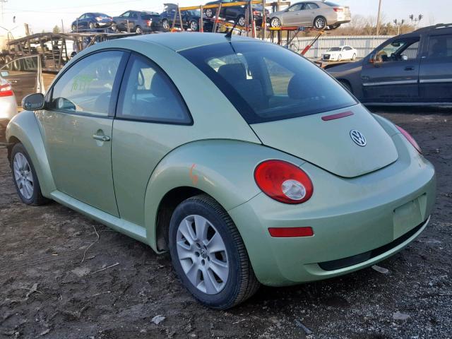 3VWPW31C99M513049 - 2009 VOLKSWAGEN NEW BEETLE Grün Foto 3