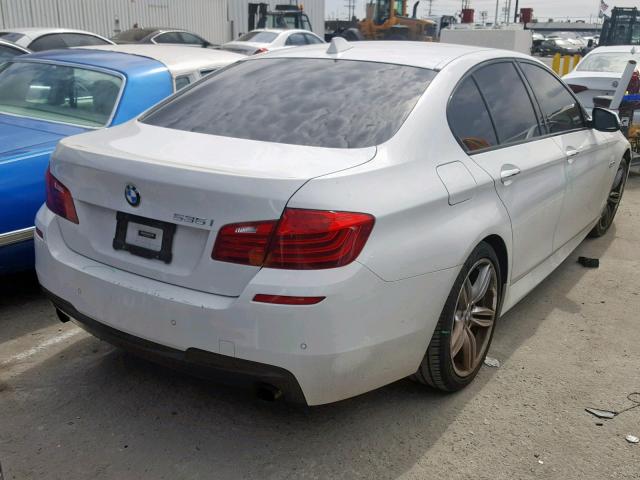 WBA5B1C51GG129263 - 2016 BMW 535 I WHITE photo 4