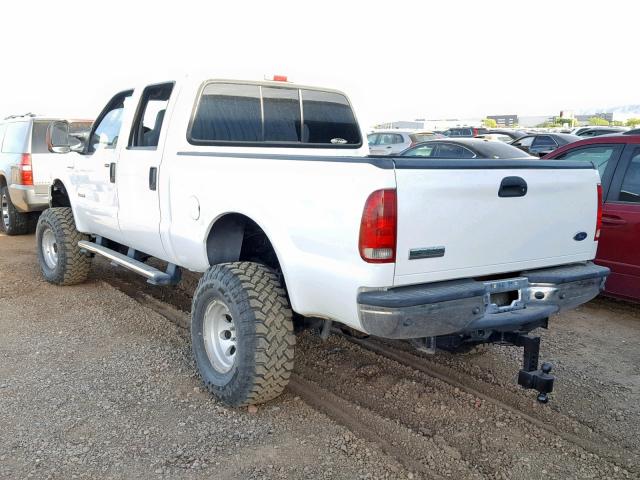 1FTWW31P55EB42537 - 2005 FORD F350 SRW S WHITE photo 3