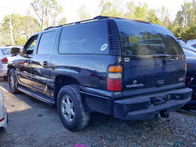 1GKFK66UX4J302983 - 2004 GMC YUKON XL D BLACK photo 3