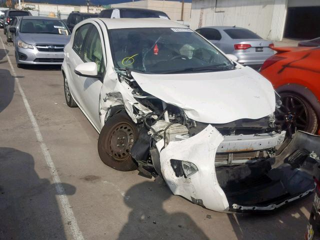 JTDKDTB37E1067377 - 2014 TOYOTA PRIUS C WHITE photo 1