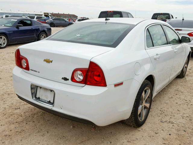 1G1ZC5E14BF129462 - 2011 CHEVROLET MALIBU 1LT 白色 照片 4
