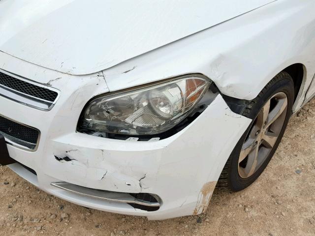 1G1ZC5E14BF129462 - 2011 CHEVROLET MALIBU 1LT 白色 照片 9