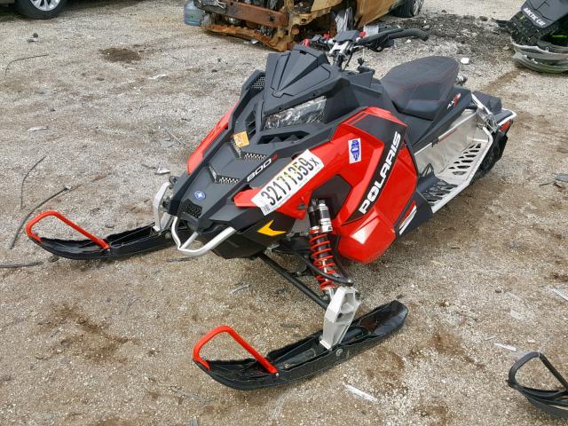 SN1DS8PS2FC542562 - 2015 POLARIS SNOWMOBILE RED photo 2
