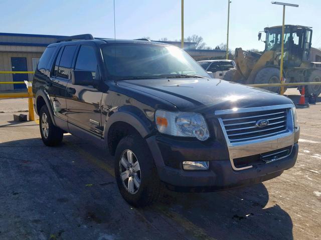 1FMEU63E06ZA19748 - 2006 FORD EXPLORER X BLACK photo 1