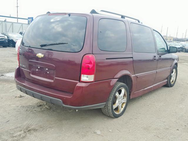 1GNDV33L26D128291 - 2006 CHEVROLET UPLANDER L 栗色 照片 4