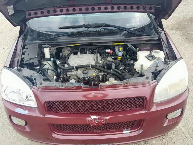 1GNDV33L26D128291 - 2006 CHEVROLET UPLANDER L 栗色 照片 7