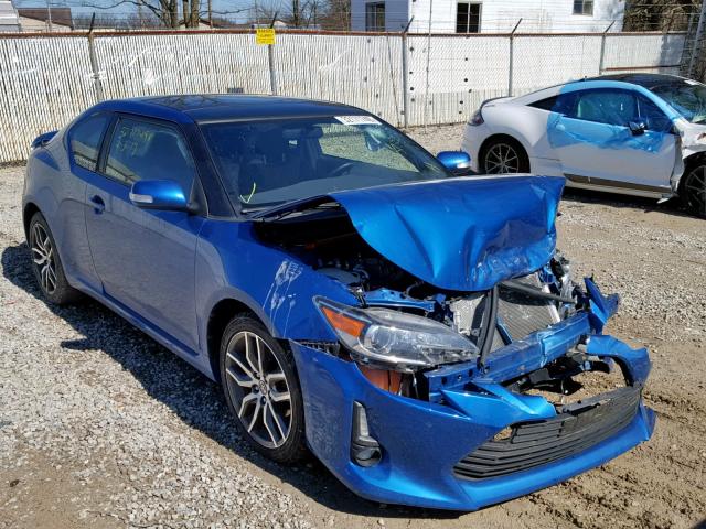 JTKJF5C70GJ023008 - 2016 TOYOTA SCION TC ლურჯი ფოტო 1