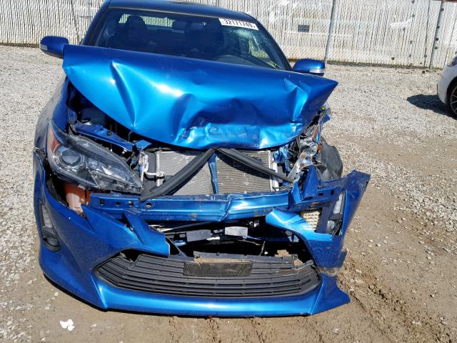 JTKJF5C70GJ023008 - 2016 TOYOTA SCION TC ლურჯი ფოტო 9
