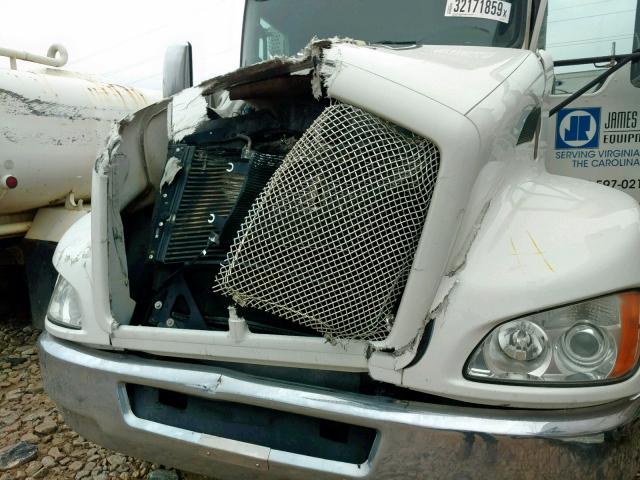 2NKHHM6X7FM445787 - 2015 KENWORTH CONSTRUCTI WHITE photo 9