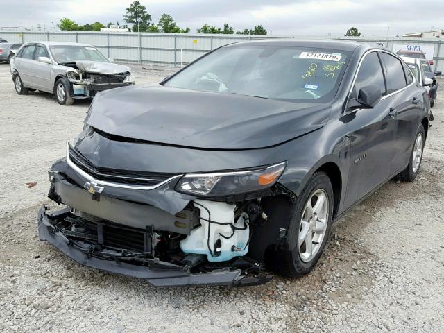 1G1ZB5ST5HF277430 - 2017 CHEVROLET MALIBU LS BLUE photo 2
