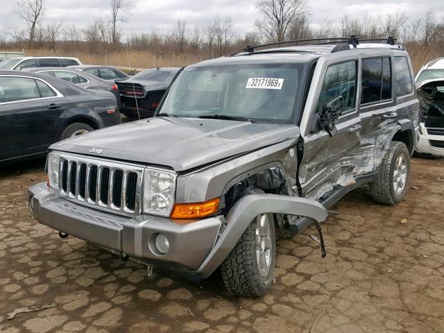 1J8HG58P77C595928 - 2007 JEEP COMMANDER 灰色 照片 2