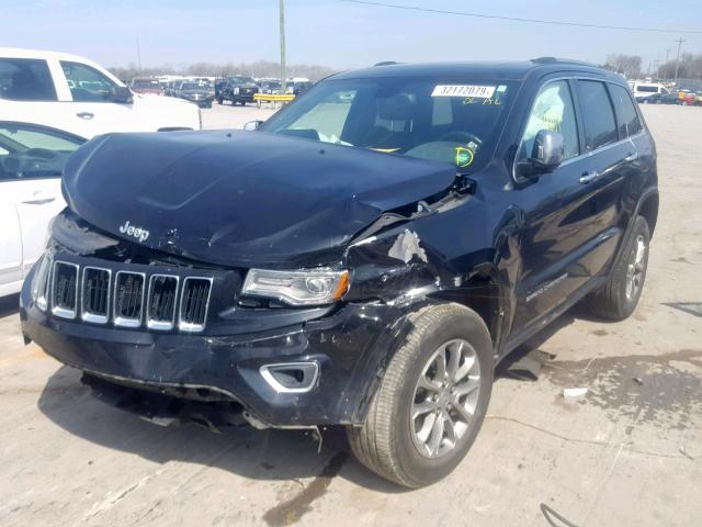 1C4RJFBG5GC423683 - 2016 JEEP GRAND CHER BLACK photo 2