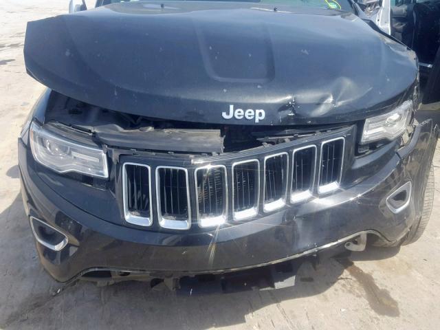 1C4RJFBG5GC423683 - 2016 JEEP GRAND CHER BLACK photo 7