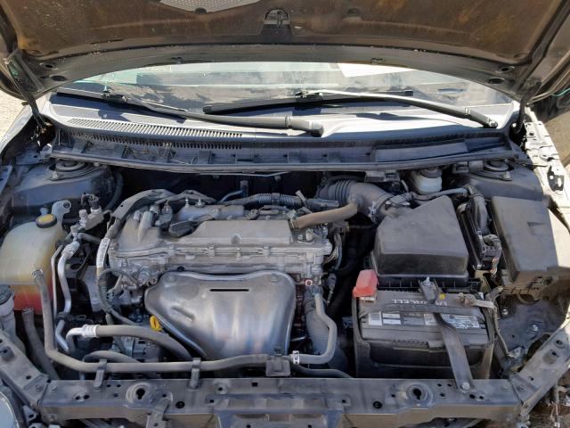 JTKJF5C77D3046544 - 2013 TOYOTA SCION TC შავი ფოტო 7