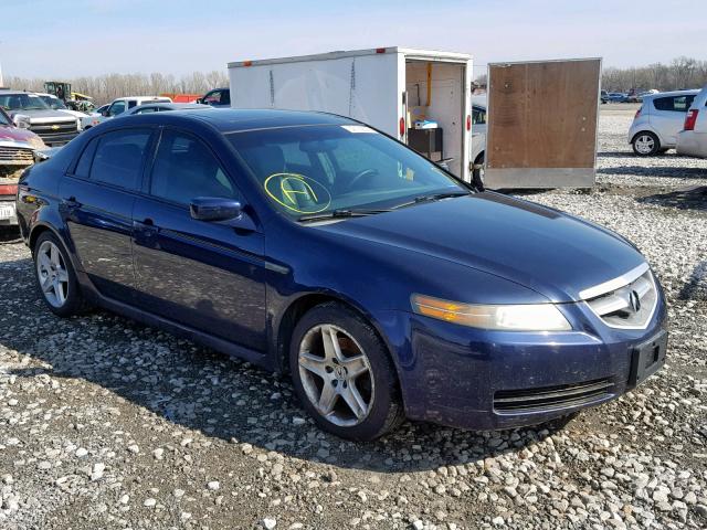 19UUA66276A022608 - 2006 ACURA 3.2TL BLUE photo 1