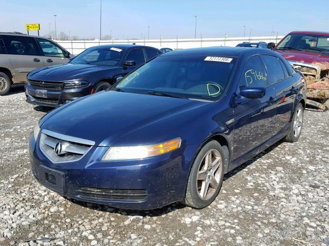 19UUA66276A022608 - 2006 ACURA 3.2TL BLUE photo 2