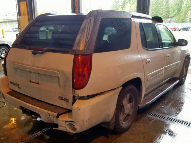 1GKET12S646181453 - 2004 GMC ENVOY XUV WHITE photo 4