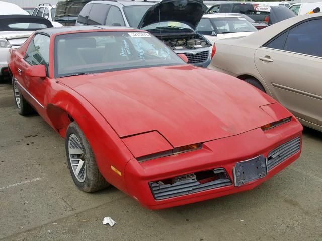 1G2AS87H1EL255288 - 1984 PONTIAC FIREBIRD RED photo 1