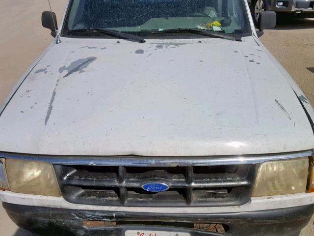 1FTCR10A7RUE28364 - 1994 FORD RANGER WHITE photo 7
