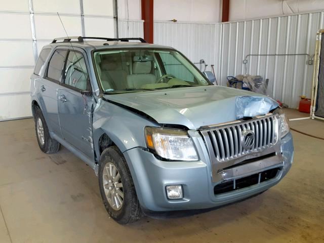 4M2CU39349KJ02736 - 2009 MERCURY MARINER HY BLUE photo 1