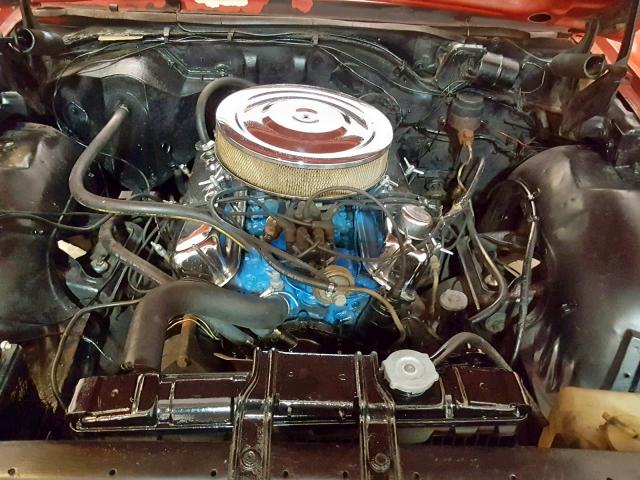 7W55H225791 - 1967 FORD GALAXIE RED photo 7