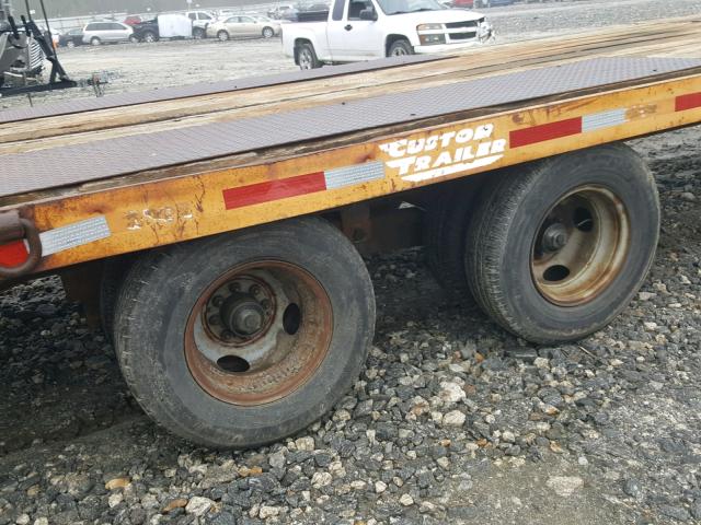 5B7271867Y1000708 - 2000 TRAIL KING TRAILER YELLOW photo 9